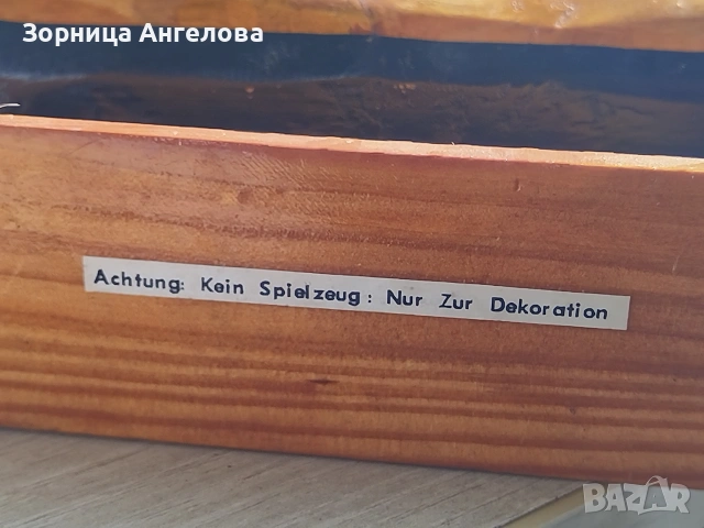 Декоративен ветроходен кораб. Произход Германия. , снимка 3 - Колекции - 53692340