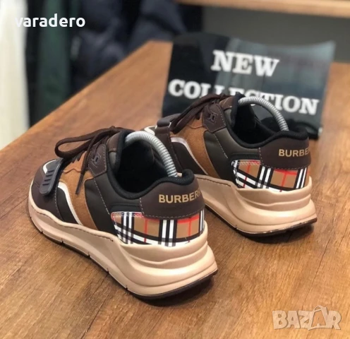 Мъжки маратонки: Burberry , снимка 5 - Маратонки - 37952677