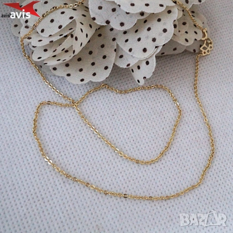 Синджир с 14К златно покритие 254588