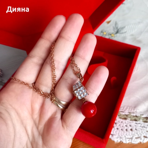 Комплект бижута, снимка 6 - Бижутерийни комплекти - 51837390