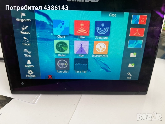 Продавам цветен сонар Simrad GO9 XSE, снимка 2 - Екипировка - 52709348