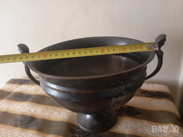 Купа и ваза в бароков стил, снимка 8 - Антикварни и старинни предмети - 50832116