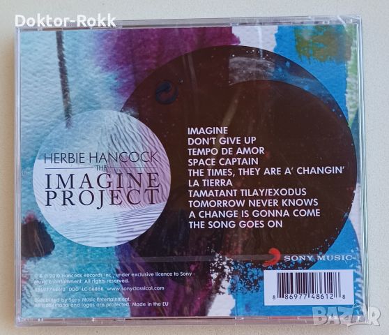 Herbie Hancock - The Imagine Project 2010 (CD), снимка 2 - CD дискове - 46571078