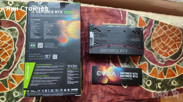 Видео карта EVGA GeForce RTX 3060 XC GAMING 12GB, снимка 8 - Видеокарти - 45861394