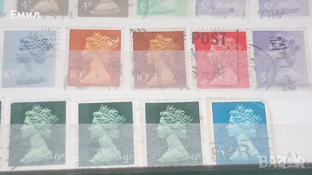 Марки Британия и колонии, снимка 9 - Филателия - 53255763