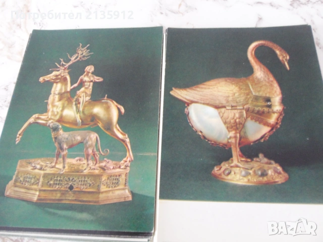 Петродворец,Оръжейна палата-Кремъл, Павловск-дворец-картички, снимка 6 - Колекции - 48578070