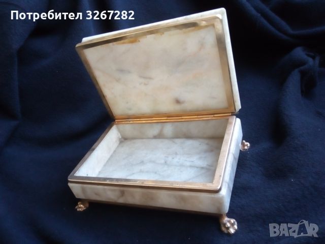 Кутия,Български Мрамор,За Бижута,, снимка 6 - Антикварни и старинни предмети - 45385685