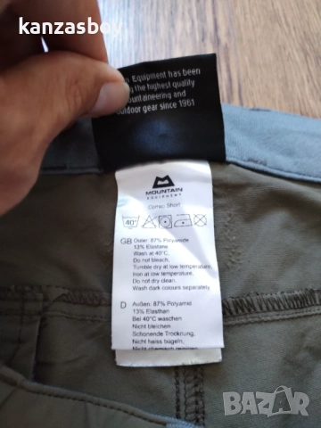 Mountain Equipment Comici Short Men's - мъжки стреч панталони КАТО НОВИ 36/Л, снимка 9 - Спортни дрехи, екипи - 51434570
