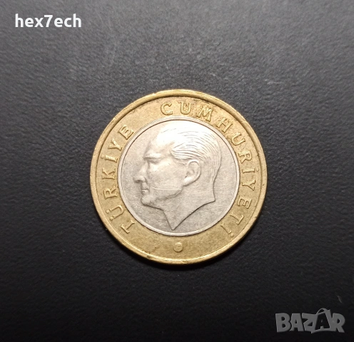 ❤️ ⭐ Турция 2019 1 лира ⭐ ❤️, снимка 2 - Нумизматика и бонистика - 53703257