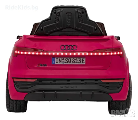 Audi SQ8 12V – Детски акумулаторен джип, Розов, EVA гуми, снимка 8 - Детски велосипеди, триколки и коли - 50418508