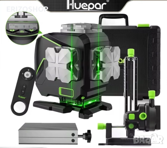 Huepar 3 D лазерен нивелир