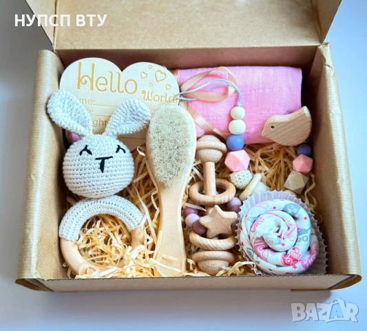 Подаръчна кутия за бебе, снимка 2 - Комплекти за бебе - 53607924