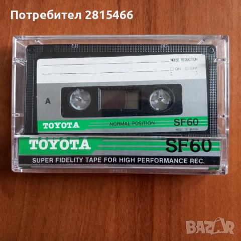 TOYOTA SF60 аудио касета