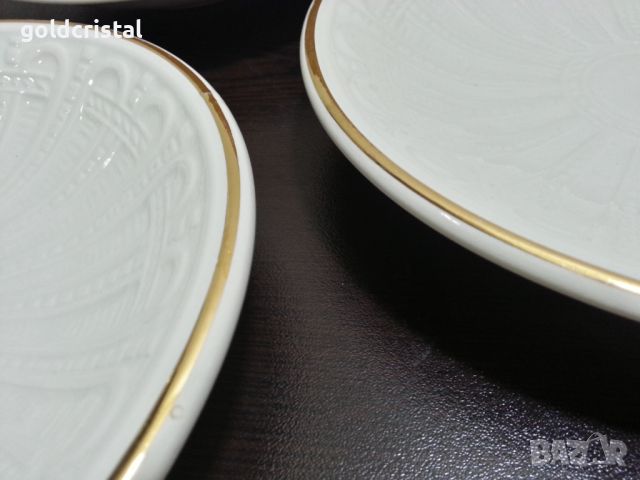 Руски порцелан чинии , снимка 5 - Антикварни и старинни предмети - 46419226