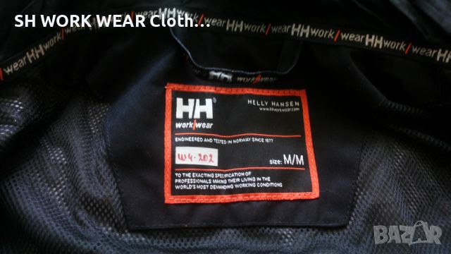 HELLY HANSEN Antwerpen Work Waterproof Jacket размер М работно яке водонепромукаемо W4-202, снимка 15 - Якета - 46537823