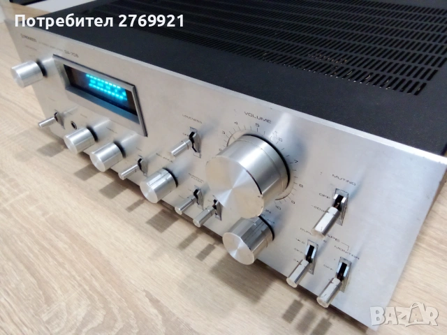 Усилвател Pioneer SA 708, снимка 4 - Ресийвъри, усилватели, смесителни пултове - 53846242