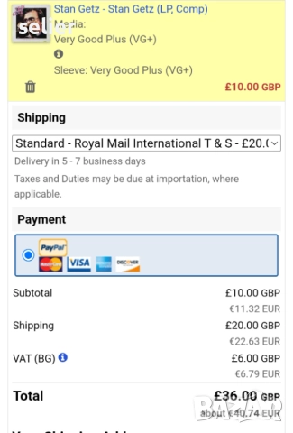 Stan Getz ‎– Stan Getz Издание 🇮🇹 ITALY 1982г Стил:Cool Jazz, Bop Състояние на винила:VG+ Състояни, снимка 4 - Грамофонни плочи - 52240785