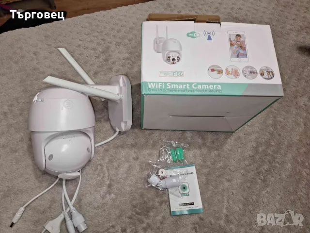 WIFI камера за наблюдение 8MP, Ultra HD 4K , снимка 5 - IP камери - 48262163