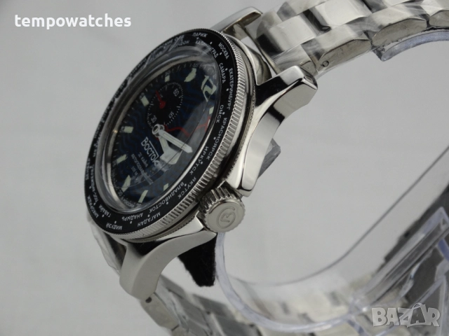 ВОСТОК АМФИБИЯ АВТОМАТИЧЕН-GMT ref: 13003В, снимка 3 - Мъжки - 46851918