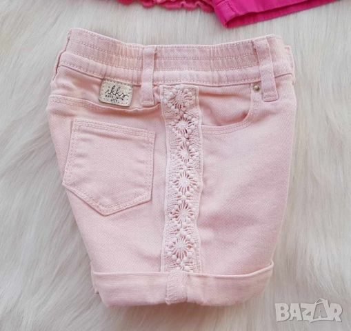Къси панталони за момиче 9-12 месеца, снимка 4 - Панталони и долнища за бебе - 45084248