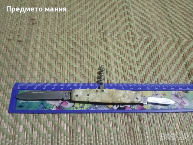 Лот от 3 ретро сгъваеми ножчета (Victorinox, Велико Търново и друг), снимка 6 - Ножове - 53939770