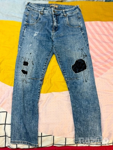 Дънки на оригиналната българска марка Fetish, снимка 4 - Дънки - 53253382