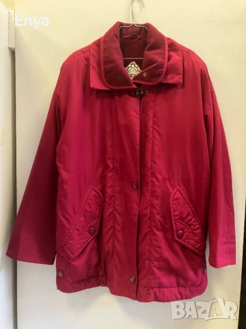 Дамско зимно яке - цвят червен