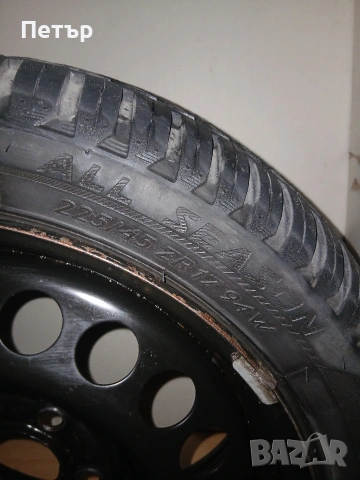 17цола резервна гума опел инсигния А , снимка 15 - Гуми и джанти - 54040029