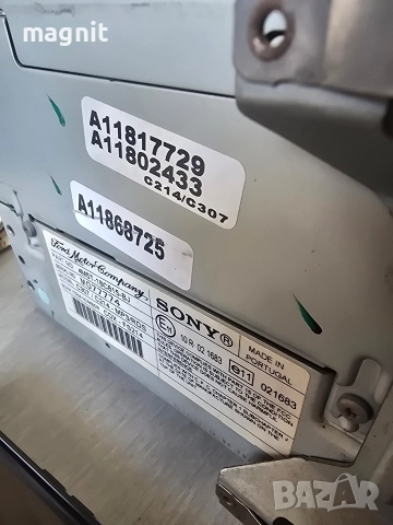 4M5T-18C815-BJ РАДИО CD FORD FOCUS C-MAX VP7S7F-18C821-DA, снимка 3 - Части - 52926511
