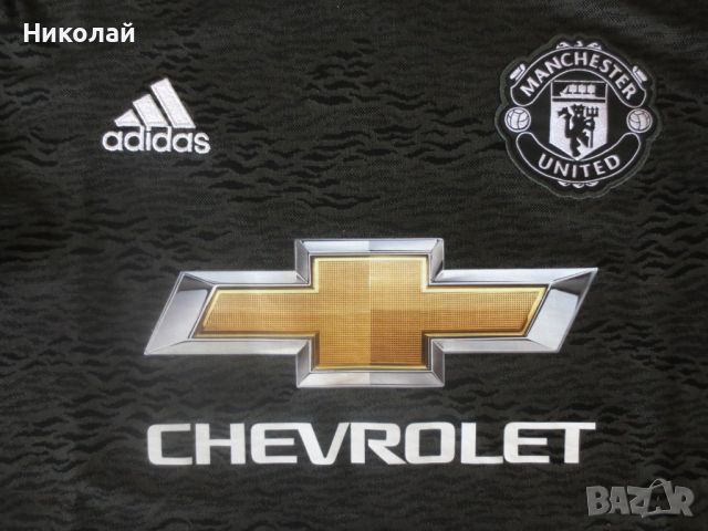 adidas manchester united awey 20-21 тениска , снимка 4 - Тениски - 45326030