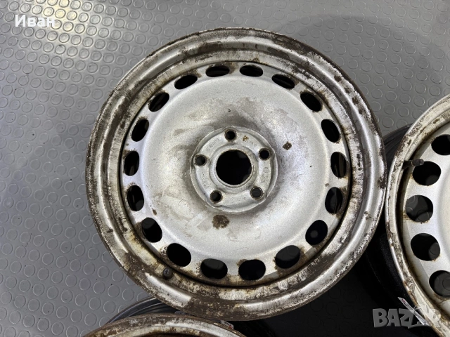 46р. Железни 16" Джанти 5х112 за -VW/AUDI/SKODA/VAG-6.5Jx16H2, ET33, снимка 6 - Гуми и джанти - 53933689