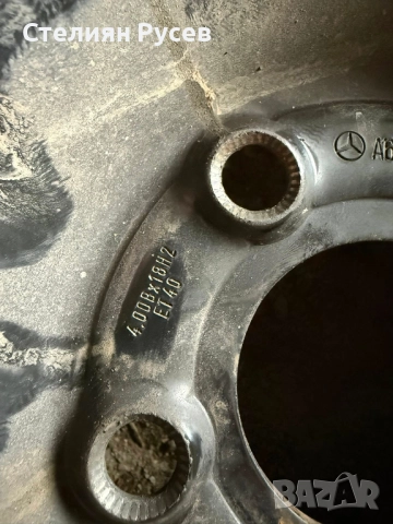 1 патерица / резервна джанта за mercedes w 164 ML class 5 x 112 / 18 цола / Оригинален номер ОЕМ A16, снимка 5 - Гуми и джанти - 52389438