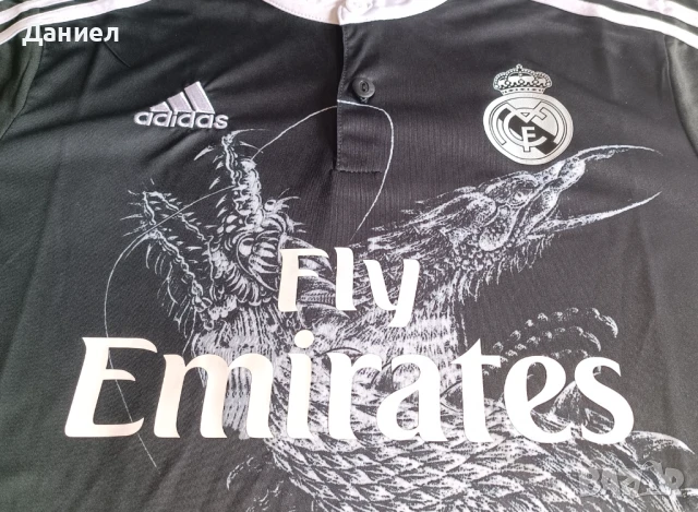 Реал Мадрид x Yohji Yamamoto - трети екип от сезон 2014-15, снимка 3 - Футбол - 50996038