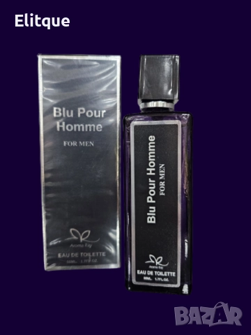 Парфюм Blu Pour Homme For Men Eau De Toilette 50ml , снимка 5 - Мъжки парфюми - 52904133