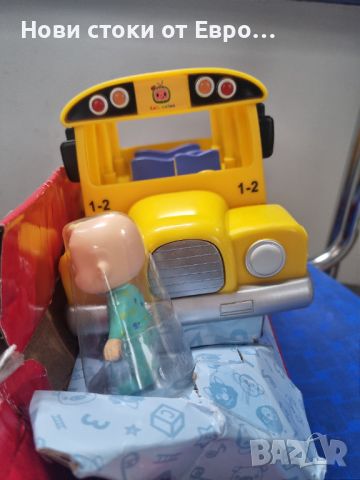 CoComelon Музикална играчка училищен явтобус, снимка 1