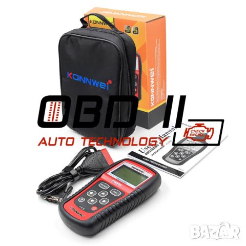 Konnwei KW808 OBD2 Diagnostic Автодиагностика Безпл. доставка Гаранция, снимка 5 - Аксесоари и консумативи - 38418301