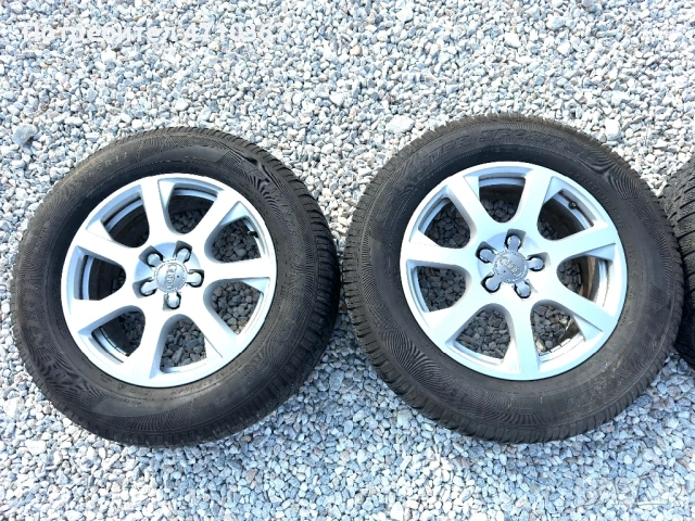 Оригинални джанти 17 от Audi Q5 5x112, ET37, 7J, снимка 4 - Гуми и джанти - 53875299