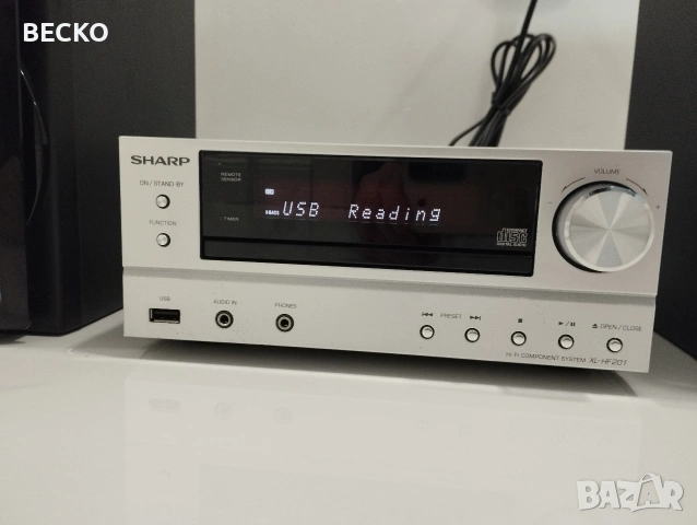Аудио система Sharp XL-HF201PH, снимка 5 - Аудиосистеми - 53934625
