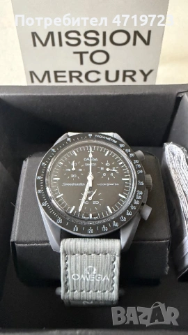 Omega x Swatch MoonSwatch Mission to Mercury, снимка 3 - Мъжки - 54258684