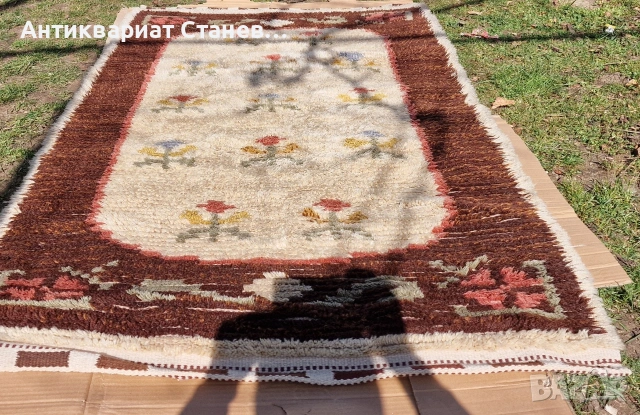 Вълнен китеник с топъл ретро чар , снимка 5 - Други - 53875194