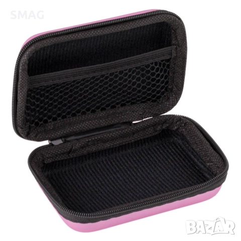Калъф за съхранение на предмети с цип, розов 11x7x4 см_1196252, снимка 4 - Други - 52306716