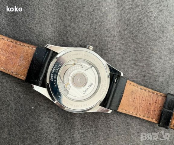 Часовник Calvin Klein swiss made automatic , снимка 2 - Мъжки - 45369774
