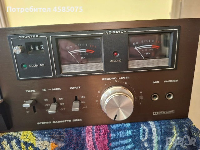 Касетен дек DUAL C810, снимка 3 - Декове - 53874884