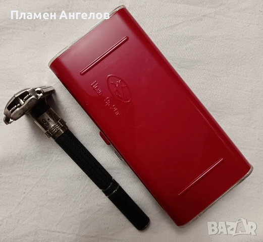 Руска, Съветска самобръсначка"Рубин". , снимка 2 - Антикварни и старинни предмети - 53310760