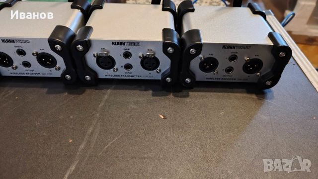 Безжичен 2.4 GHz стерео предавател Klark Teknik AIR LINK, снимка 2 - Други - 52666933