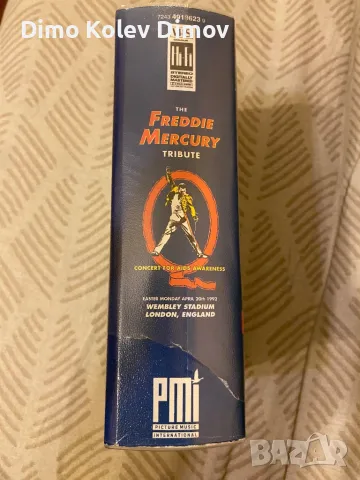 Freddie Mercury Tribute VHS HiFi Stereo , снимка 2 - Други музикални жанрове - 47398542