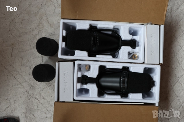 Ветробрани Shure RK345 Black 2 бр. за микрофоните SM7A и SM7B, снимка 12 - Микрофони - 52593741