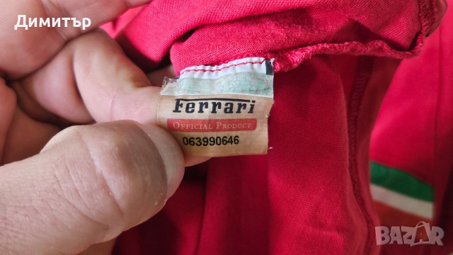 Оригинална тениска Ferrari Formula 1 f1 Kimi Raikkonen speed race sport рали Size Large , снимка 5 - Тениски - 53491364