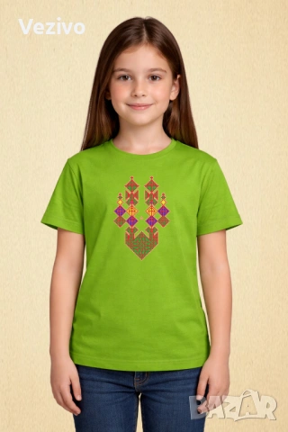 Дървото на живота - Растящи ромбове, снимка 2 - Детски Блузи и туники - 54081143