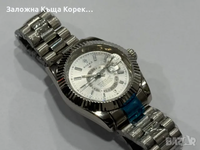 НОВ! Механичен часовник Rolex Sky-Diveller, снимка 4 - Мъжки - 48446238